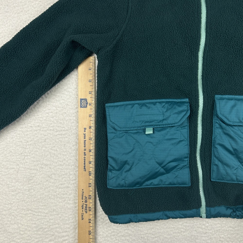 The North Face Jacket Womens XS Retro Pile Fleece Full Zip Outdoor‎ Green - Picture 13 of 16